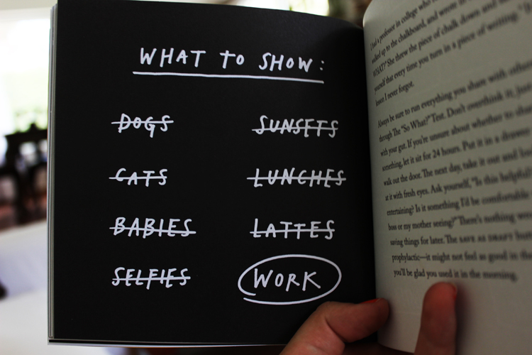 Austin Kleon lo dice mucho mejor en su libro Show Your Work!