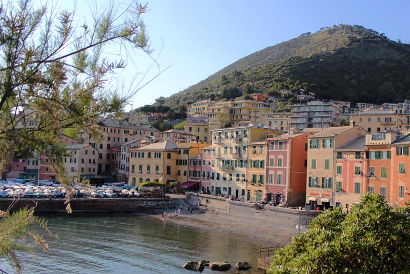 Desde la passeggiata de Nervi, Génova