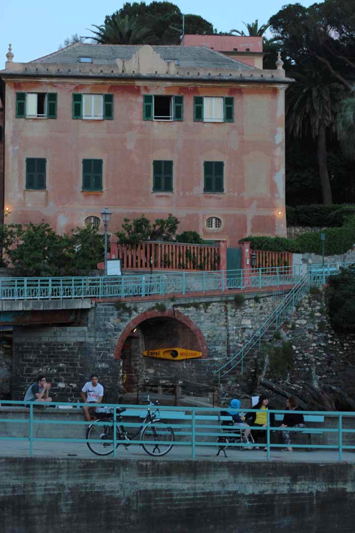 Desde la passeggiata de Nervi, Génova