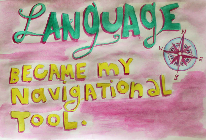 Dani Shapiro, Language became my navigational tool, still writing