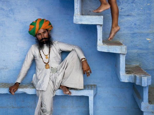 Steve McCurry en su charla Genova, Italia, 2016